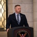 Commander of the Guard U.S. Army Capt. Sean Paul Stolarski Earns the Guard, Tomb of the Unknown Soldier Identification Badge