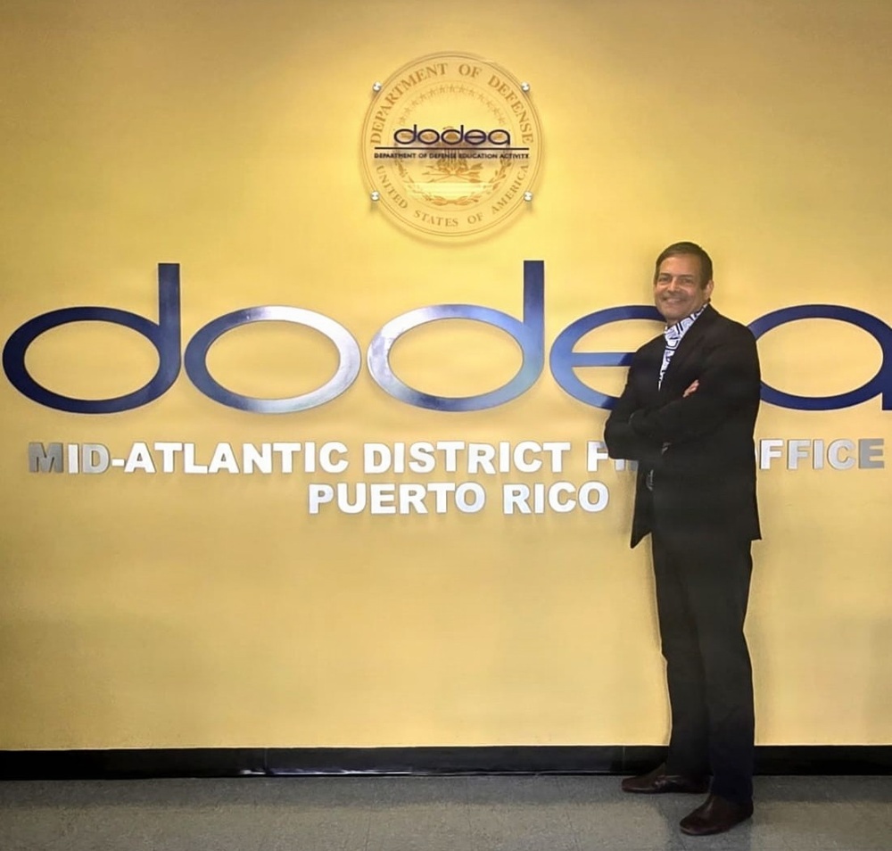 Niels Mateo brings leadership, local perspective to role as DoDEA Puerto Rico/Cuba Community Superintendent