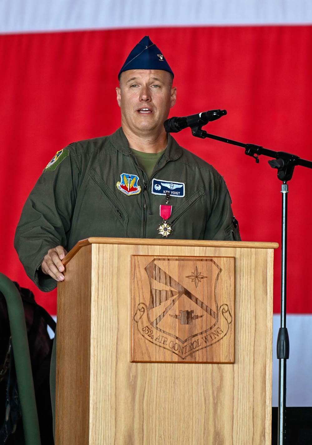 America’s Wing Welcomes New Commander at 552nd Air Control Wing Change of Command