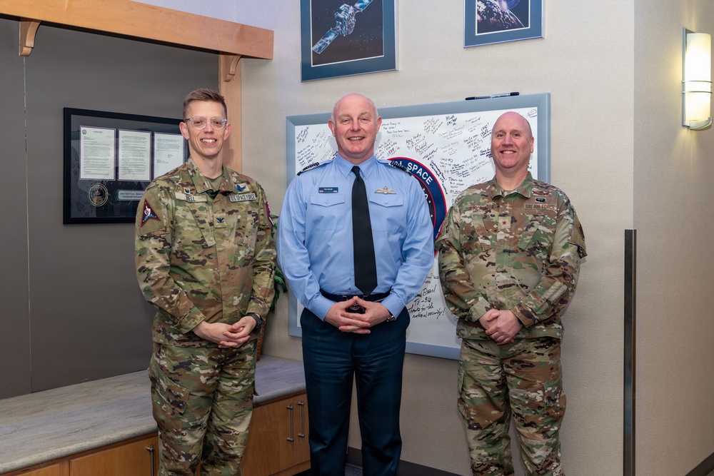 RAF Chief of the Air Staff visits NSDC, strengthens multinational integration