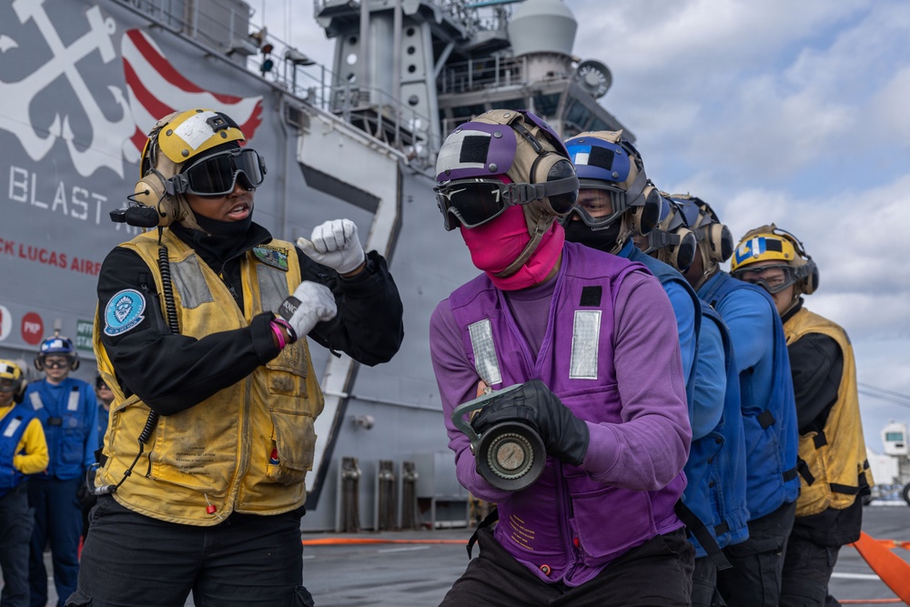 Iwo Jima Sailors Take Part in ATT Evolution