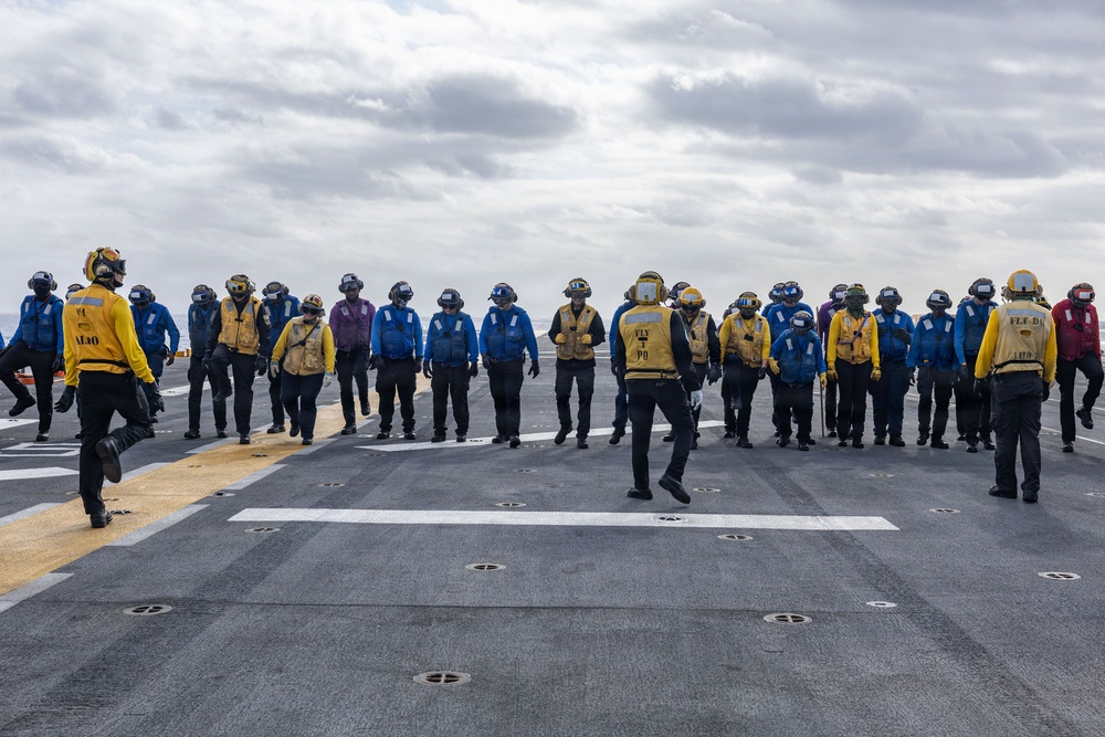 Iwo Jima Sailors Take Part in ATT Evolution