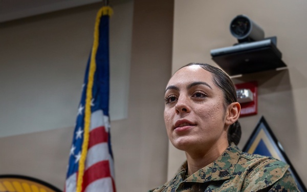CNAFR Commends Marine Sergeant with Navy and Marine Corps Commendation Medal
