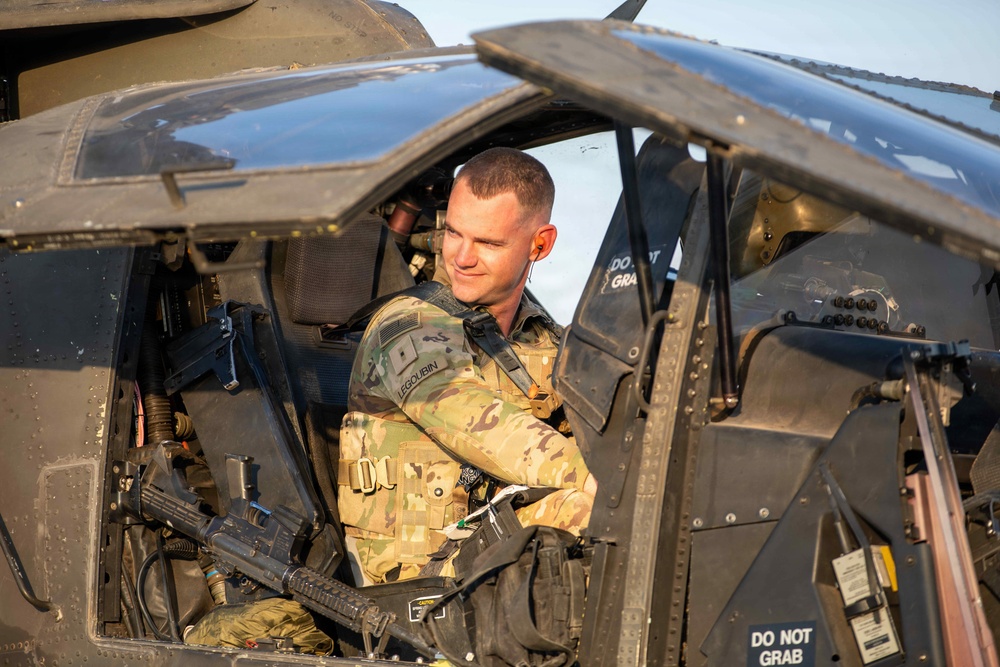 Task Force Nighthawk Supports CENTCOM Operations with AH-64 Apaches