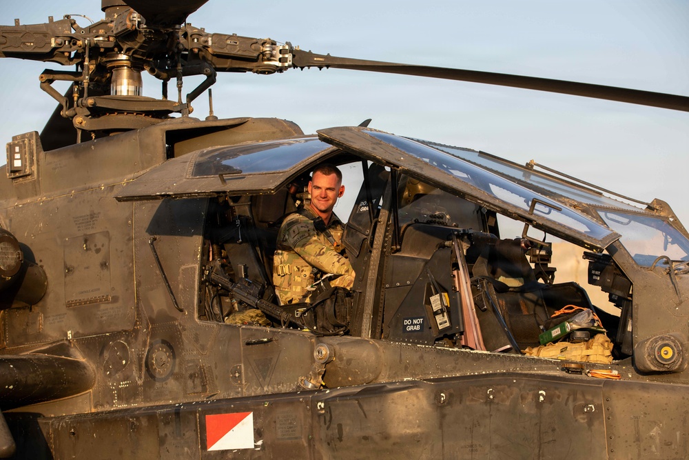 Task Force Nighthawk Supports CENTCOM Operations with AH-64 Apaches