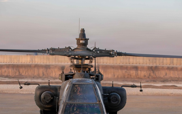 Task Force Nighthawk Supports CENTCOM Operations with AH-64 Apaches