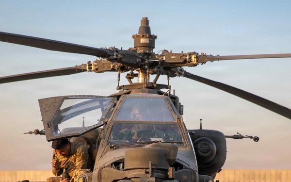 Task Force Nighthawk Supports CENTCOM Operations with AH-64 Apaches