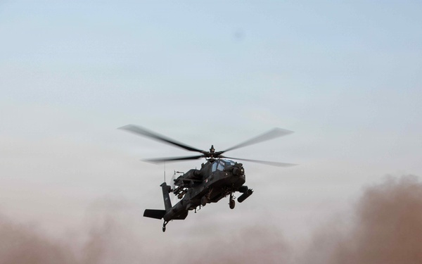 Task Force Nighthawk Supports CENTCOM Operations with AH-64 Apaches