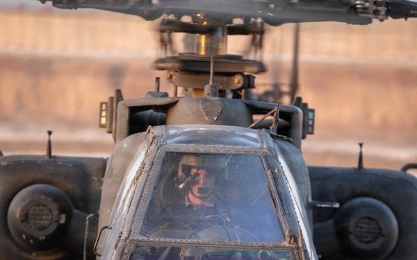 Task Force Nighthawk Supports CENTCOM Operations with AH-64 Apaches