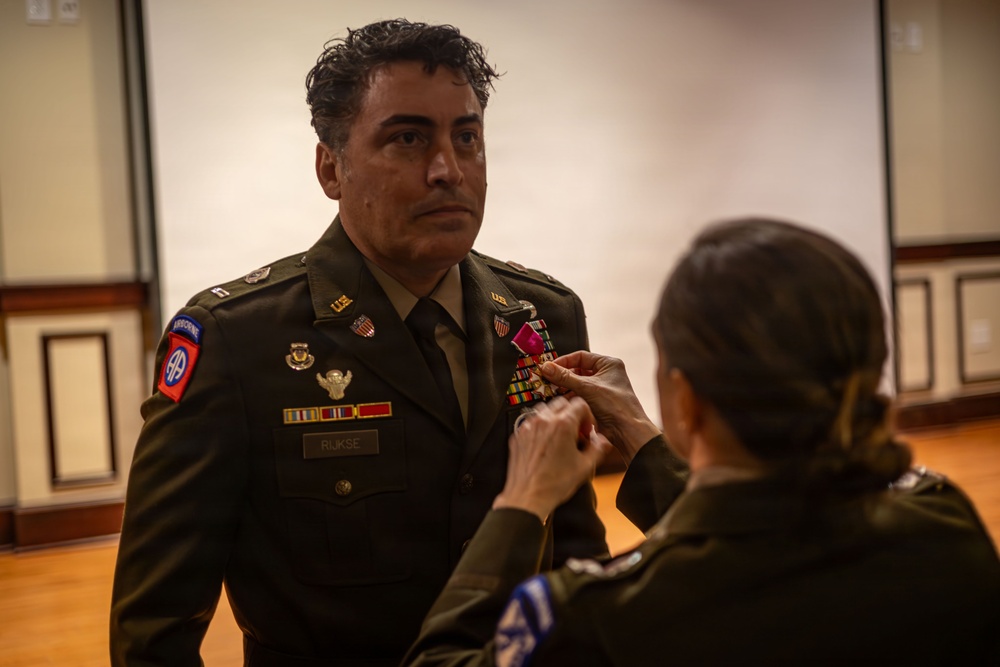 CW5 Ray Rijkse Retirement Ceremony