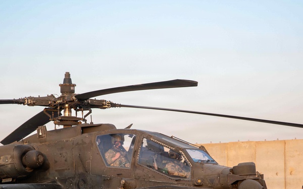 Task Force Nighthawk Supports CENTCOM Operations with AH-64 Apaches