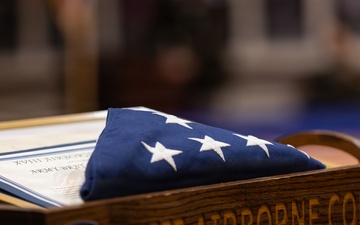 CW5 Ray Rijkse Retirement Ceremony