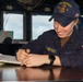 Standing Watch aboard USS Bulkeley (DDG 84)