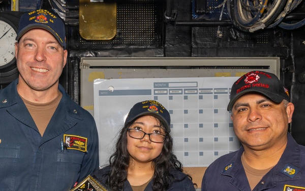 "Wolf of the Week" aboard USS Bulkeley (DDG 84)