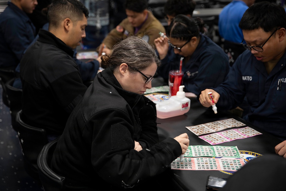 Makin Island Bingo Underway