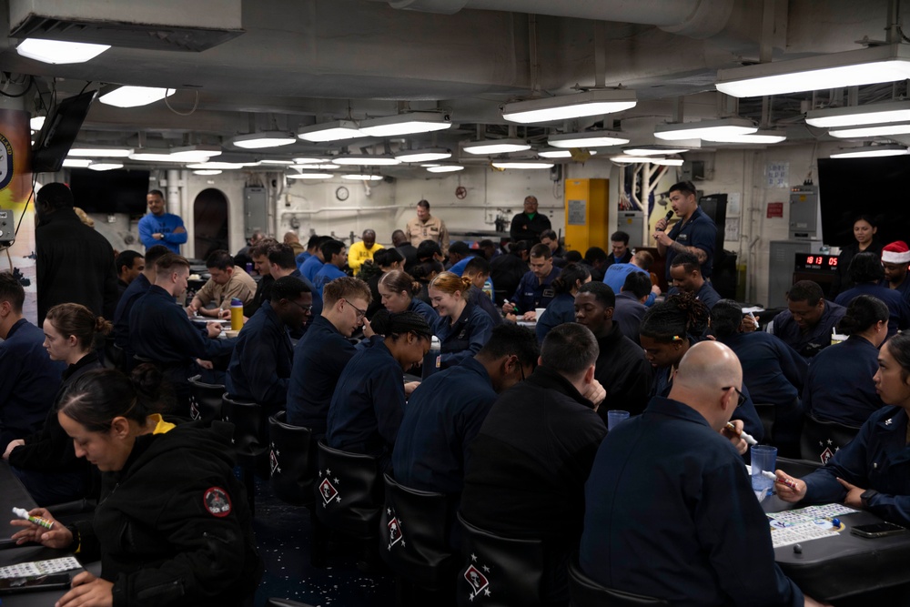 Makin Island Bingo Underway