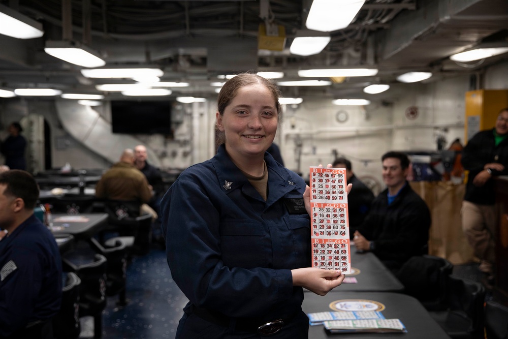 Makin Island Bingo Underway