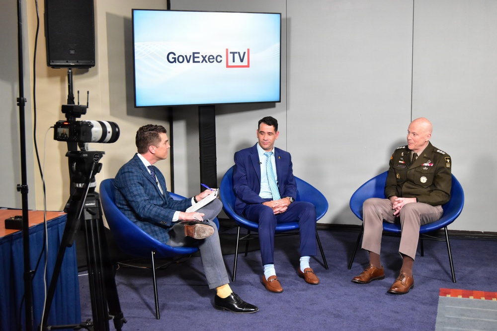 Army G-6 and Army CIO are interviewed by GOVExec at AUSA's 2024 Annual Meeting