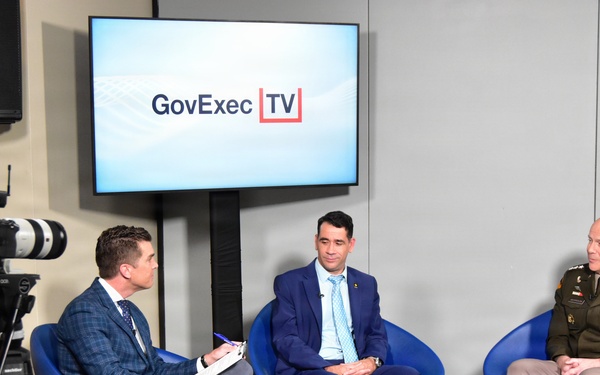 Army G-6 and Army CIO are interviewed by GOVExec at AUSA's 2024 Annual Meeting