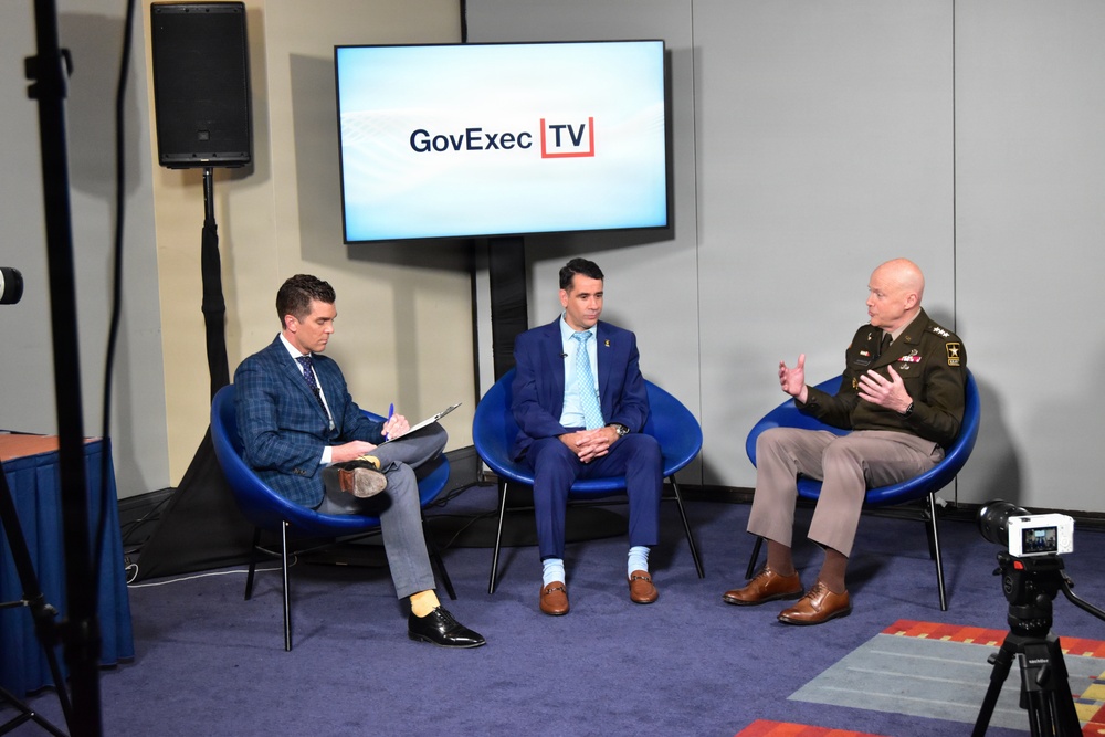 Army G-6 and Army CIO are interviewed by GOVExec at AUSA's 2024 Annual Meeting