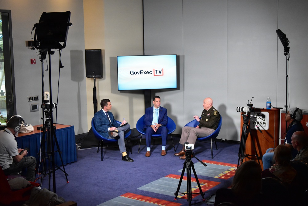 Army G-6 and Army CIO are interviewed by GOVExec at AUSA's 2024 Annual Meeting