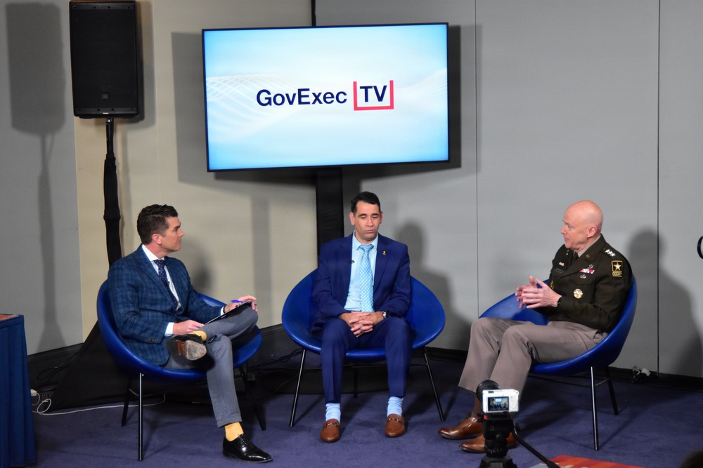 Army G-6 and Army CIO are interviewed by GOVExec at AUSA's 2024 Annual Meeting