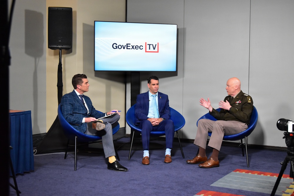 Army G-6 and Army CIO are interviewed by GOVExec at AUSA's 2024 Annual Meeting