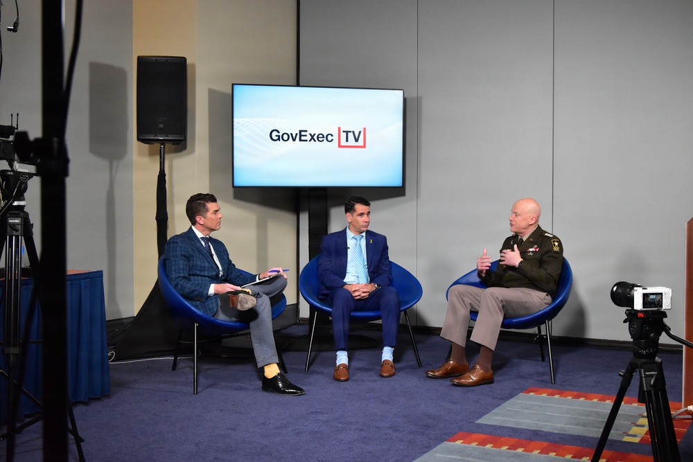Army G-6 and Army CIO are interviewed by GOVExec at AUSA's 2024 Annual Meeting