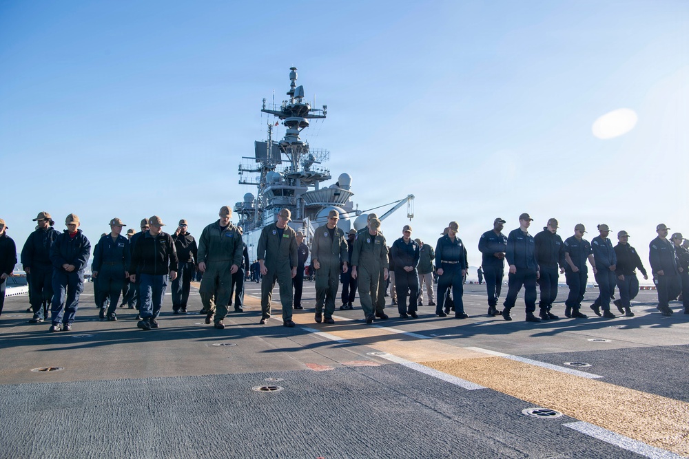 FOD WALKDOWN UNDERWAY