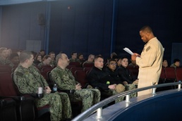 Theodore Roosevelt Stands Up Indoc Division