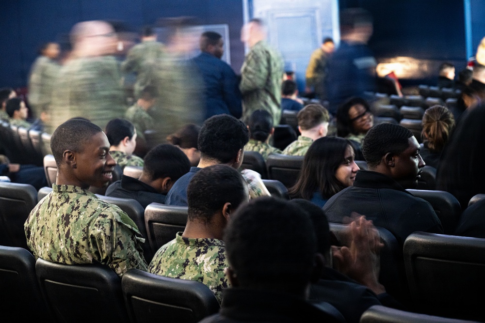 Theodore Roosevelt Stands Up Indoc Division