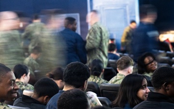 Theodore Roosevelt Stands Up Indoc Division