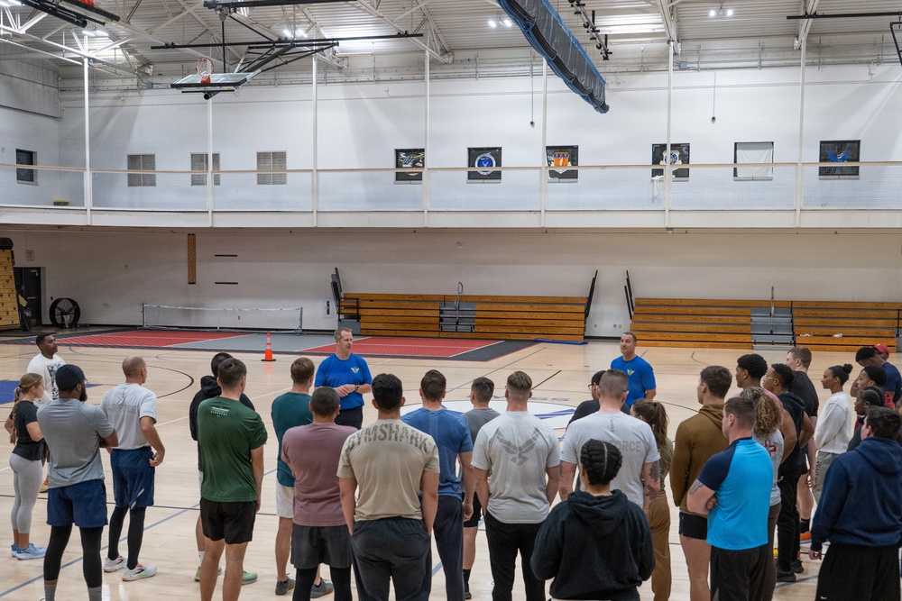 8th Air Force commander visits Dyess in preparation of B-21 onboarding
