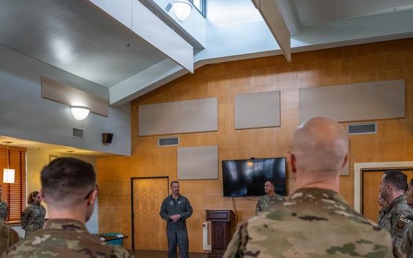 8th Air Force commander visits Dyess in preparation of B-21 onboarding