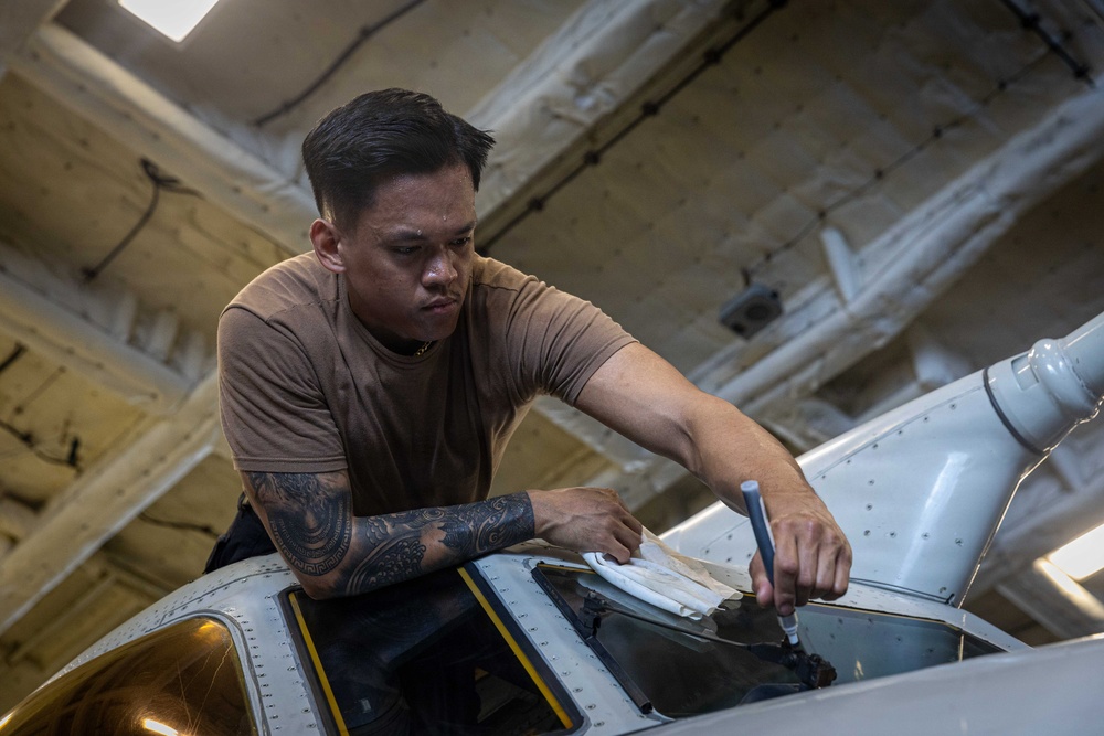 VAW-124 Routine Maintenance