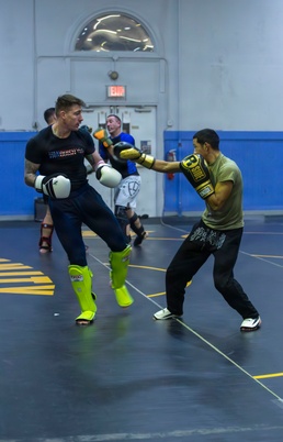 Joint Task Force D.C. Conducts Joint Training Jujutsu