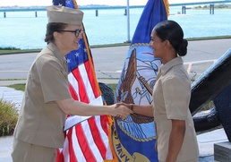 NUWC Division Newport engineer commissioned in Navy Reserve