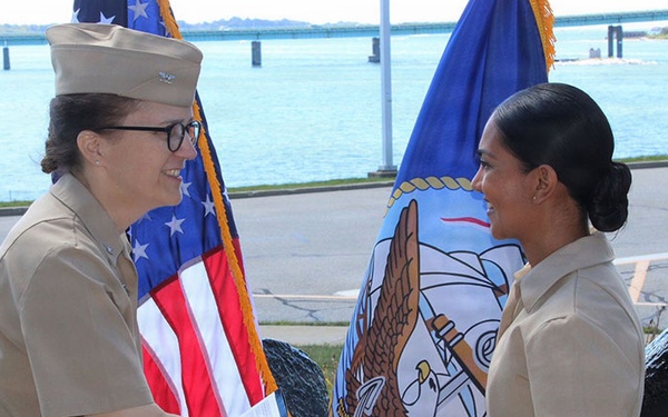 NUWC Division Newport engineer commissioned in Navy Reserve