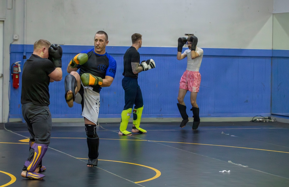 Joint Task Force D.C. Conducts Joint Training Jujutsu