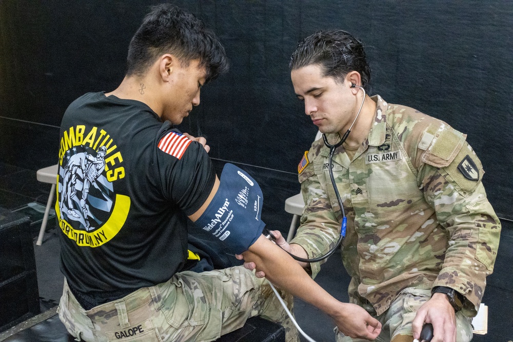 XVIII Airborne Corps Combatives Invitational Weigh-Ins