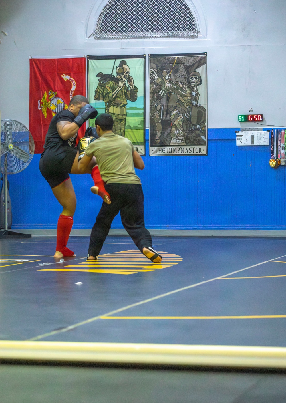 Joint Task Force D.C. Conducts Joint Training Jujutsu