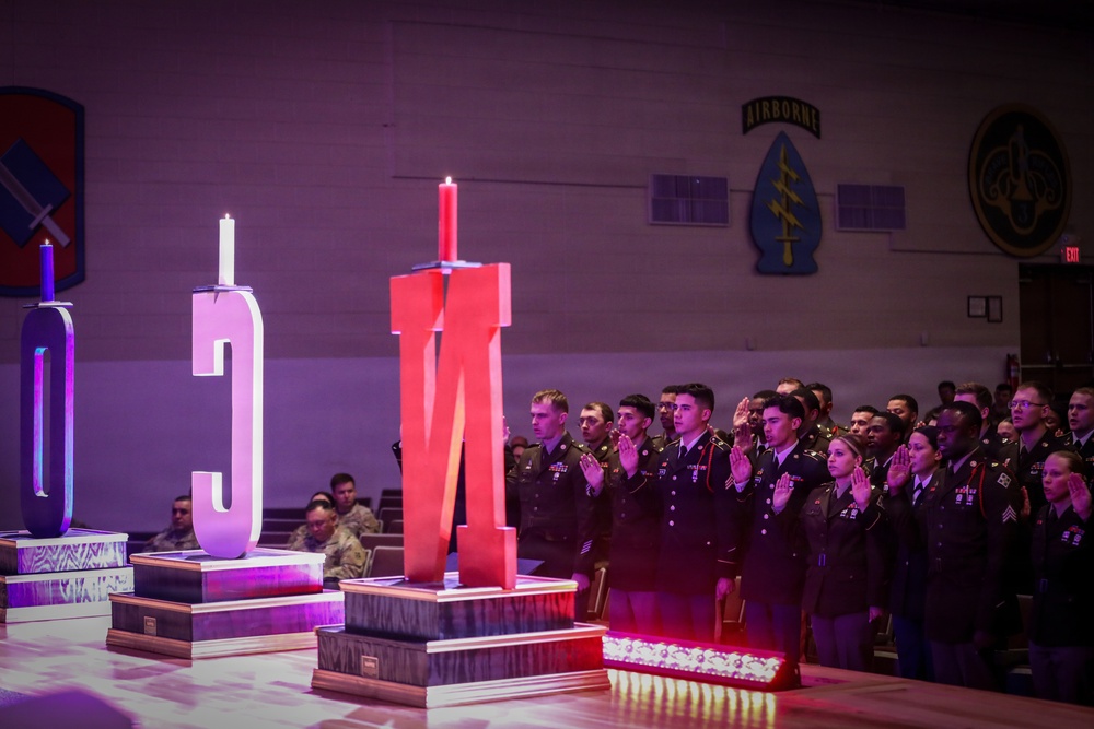 Headquarters and Headquarters Battalion NCO Induction Ceremony