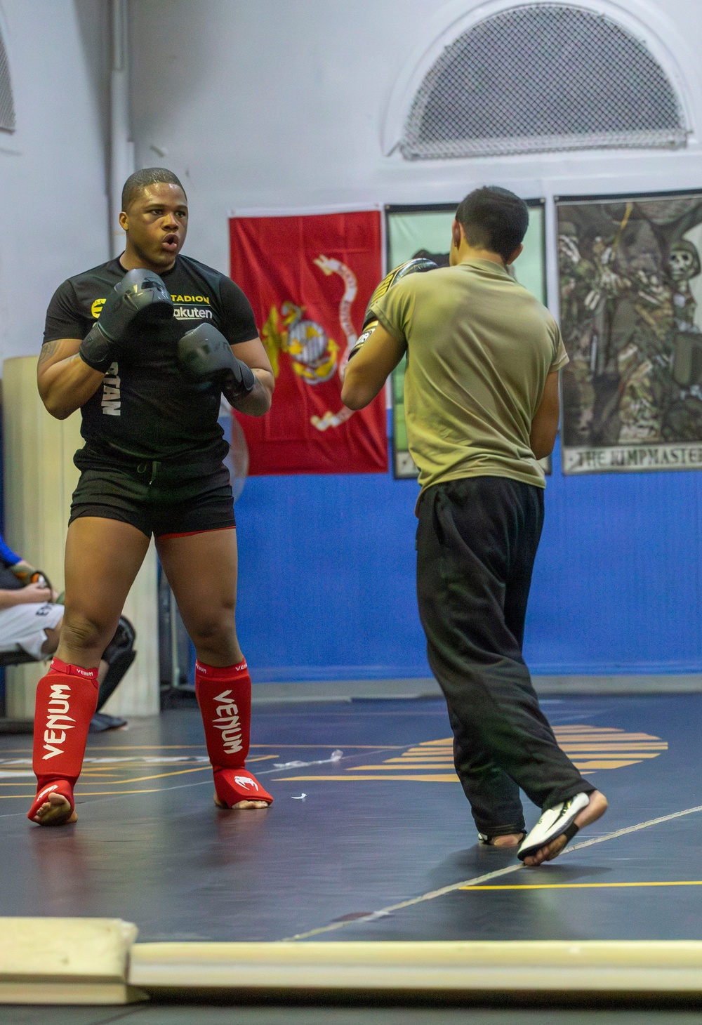 Joint Task Force D.C. Conducts Joint Training Jujutsu