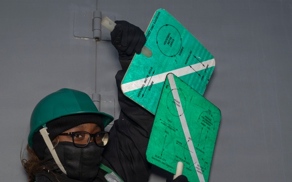 USS Bulkeley performs a replenishment at sea with RFA Tideforce (A139), Jan. 9, 2026