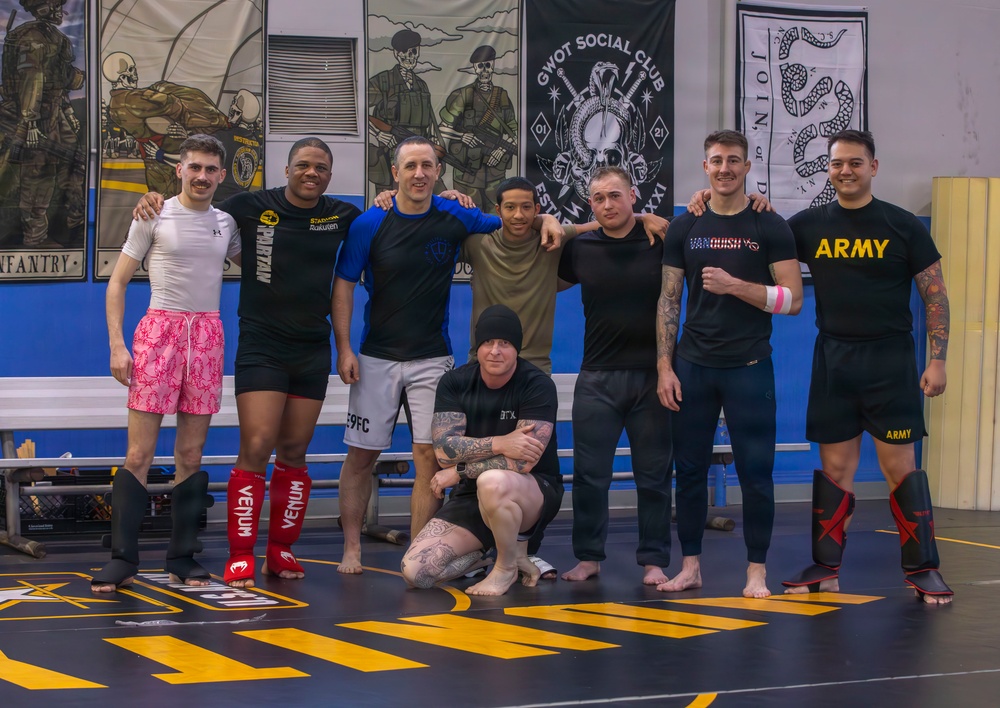 Joint Task Force D.C. Conducts Joint Training Jujutsu