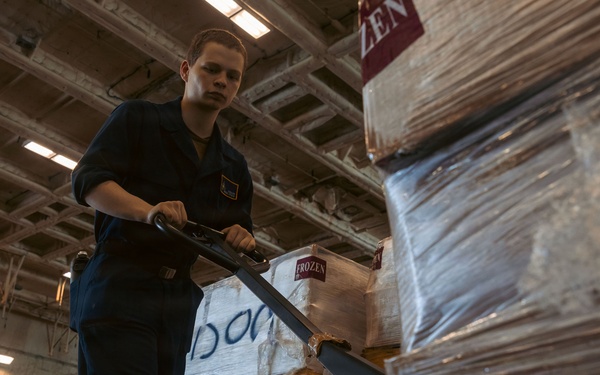 USS Gerald R. Ford (CVN 78) Replenishment-at-Sea Operations