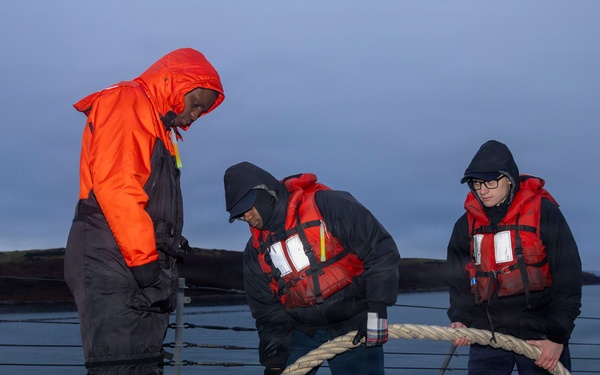USS Bulkeley (DDG 84) departs Largs, Scottland