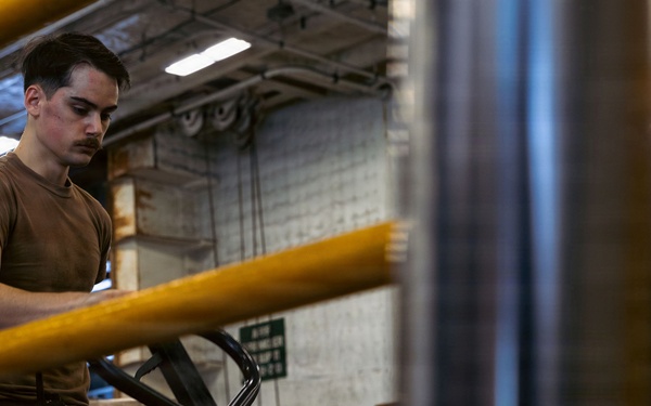 USS Gerald R. Ford (CVN 78) Replenishment-at-Sea Operations