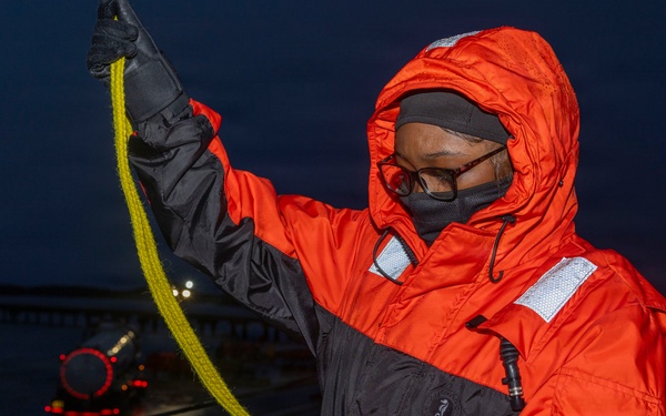 USS Bulkeley (DDG 84) departs Largs, Scottland