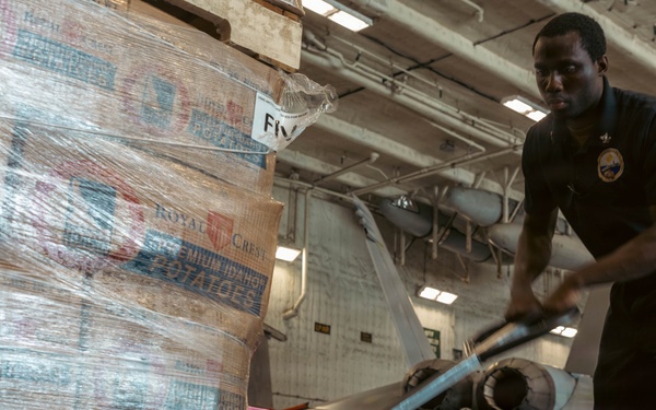 USS Gerald R. Ford (CVN 78) Replenishment-at-Sea Operations